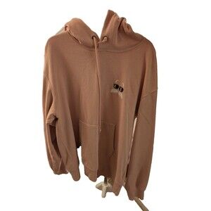 Pink Hoodie Master Roshi Graphic Pullover Medium